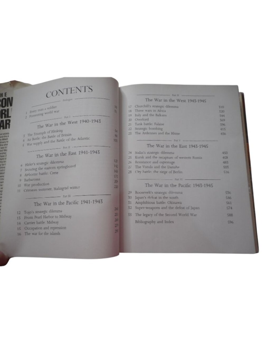 The Second World War Hardcover By John Keegan Illustrated w/ photos and drawings - Picture 5 of 11